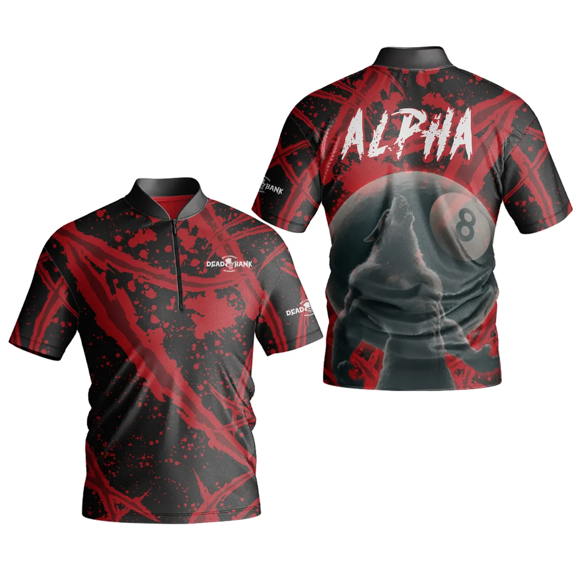 Alpha Wolf - Billiards Jersey