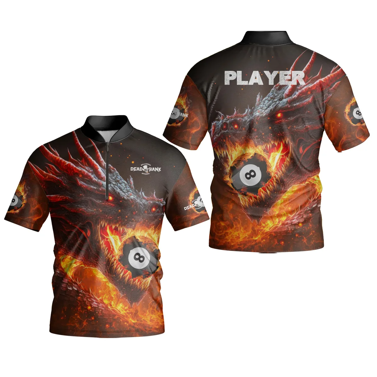 Dragon Fire - Billiards Jersey