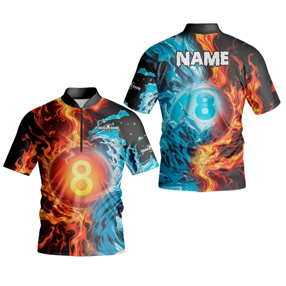 Fire and Ice - Billiards Jersey